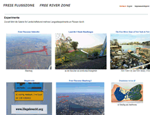 Tablet Screenshot of freieflusszone.org